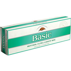 Basic Menthol Silver Pack Box Cigarettes 10 Cartons Basic Menthol Silver Pack Box Cigarettes 10 Cartons P 2065