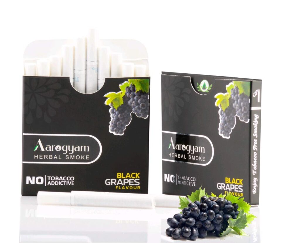 Aarogyam Herbals Cigarette Tobacco and Nicotine Free For Relieve Stress