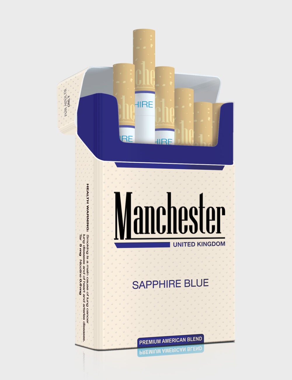 Manchester Sapphire Blue Cheap Carton Cigarettes