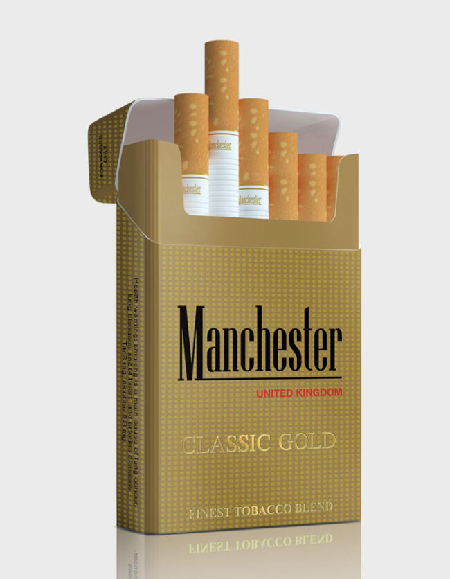 manchester classic gold cigarettes