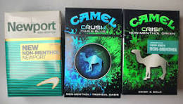 camel menthol cigarettes
