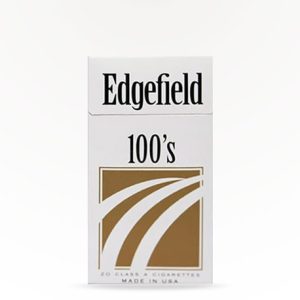 Edgefield Gold 100's cigarettes offer a smooth, satisfying taste in a longer format for extended enjoyment. Each pack contains premium tobacco with a distinct flavor profile that sets it apart from other Edgefield options. Ideal for smokers seeking a refined experience.