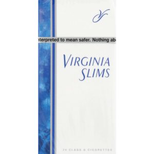 Virginia Slims Cigarettes Silver Pack 10 Packs Each